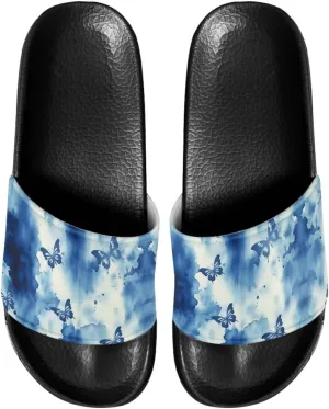 Womens Sandals Water-Resistant Slides Light Soft EVA Rocking Slippers Summer Slide Slippers for Women Indoor Slippers