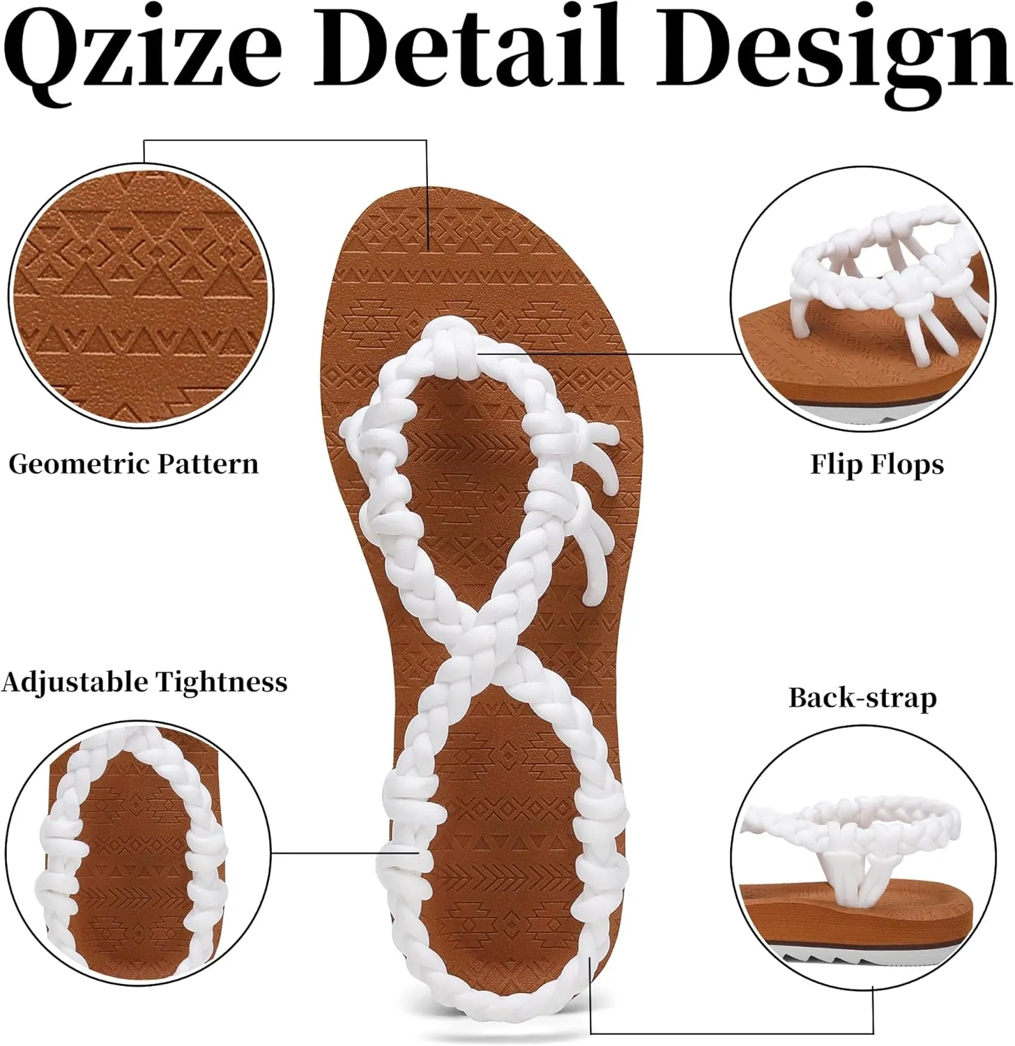 Women's Walking Sandals Arch Support Orthopedic Recovery Flats Sandals Cushion Adjustable Strap for Plantar Fasciitis