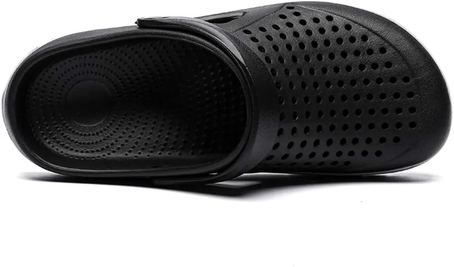 YUKTOPA Mens Garden Clogs Mules Anti-Slip Water Shoes Breathable Sandals Outdoor Beach Shower Slippers